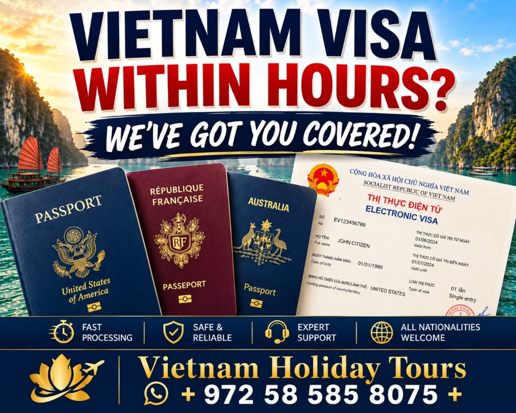 Vietnam e-visa assistance with fast processing within hours